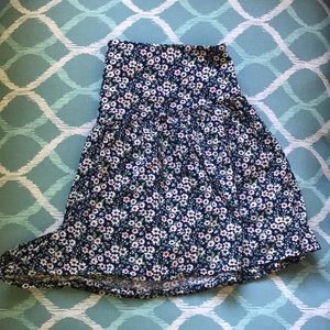 F21 Floral Zip Shorts